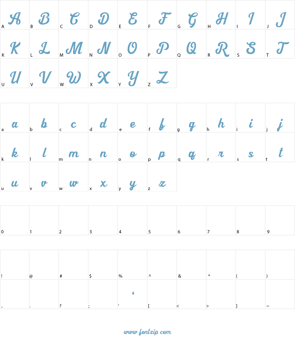 Cipthayasa Font Character